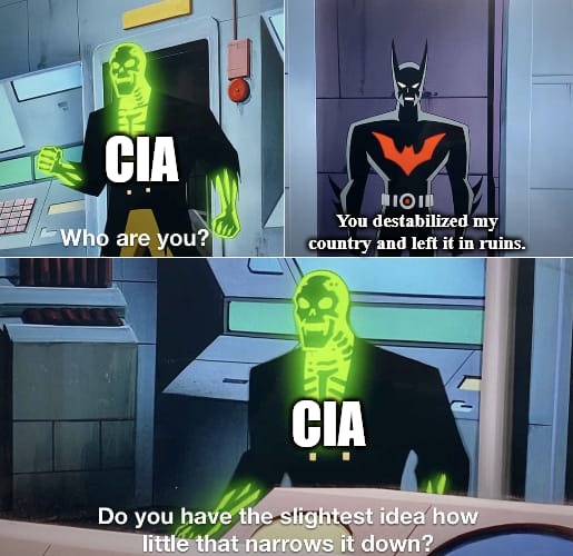 wiping boogers on the sandinistas - meme
