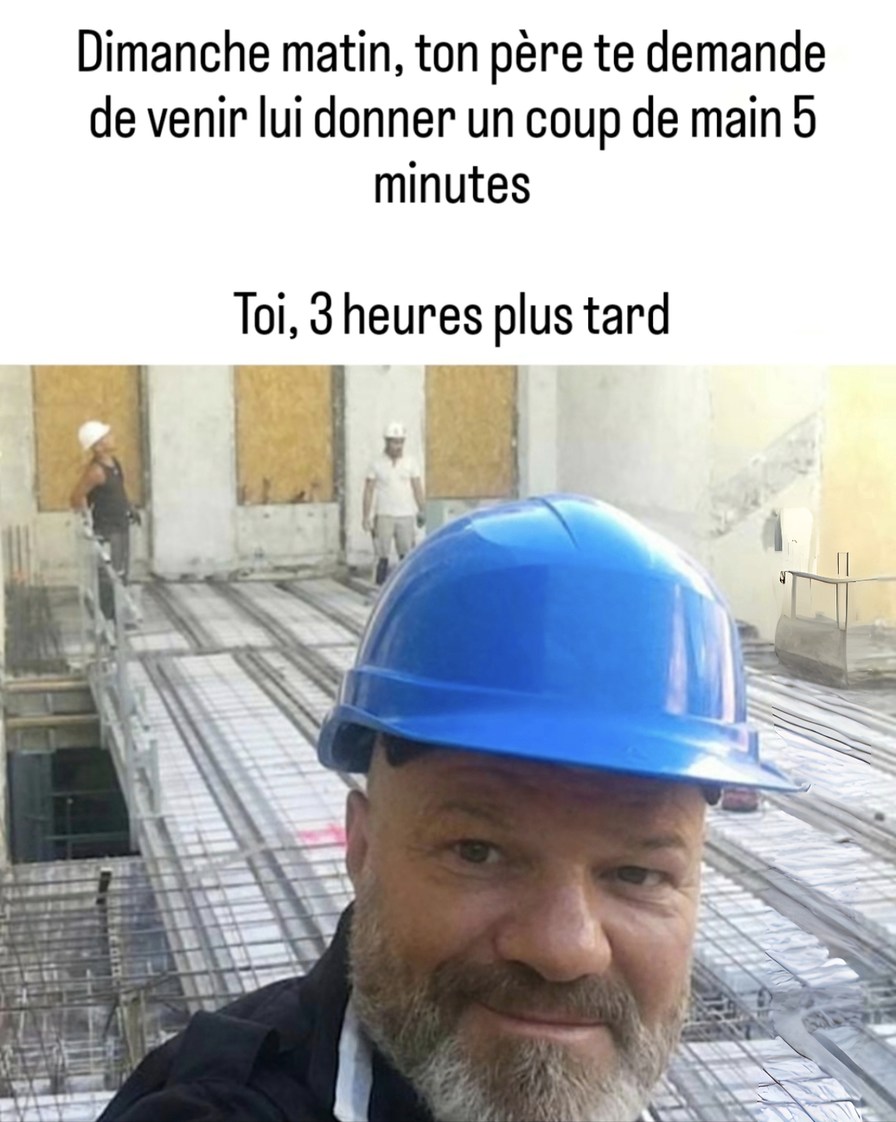 esclave du dimanche - meme