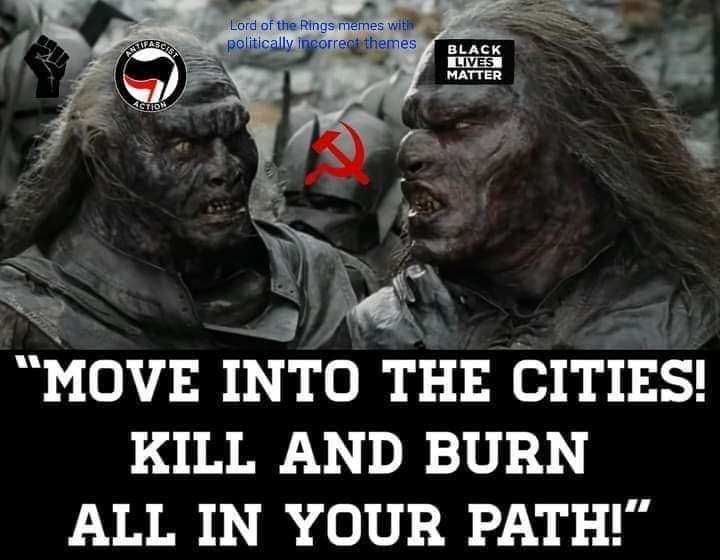 Antifa and BLM after every public trial - meme