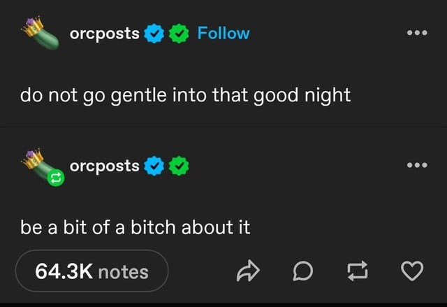 Good night meme