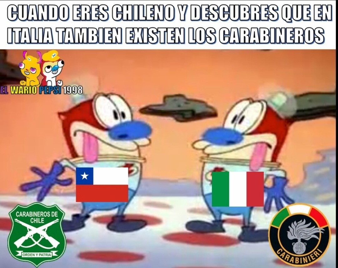 pacos > carabineros > policia - meme