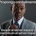 preparense para invadir el server italiano