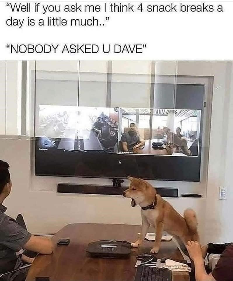 Dave has been reported to hr - meme