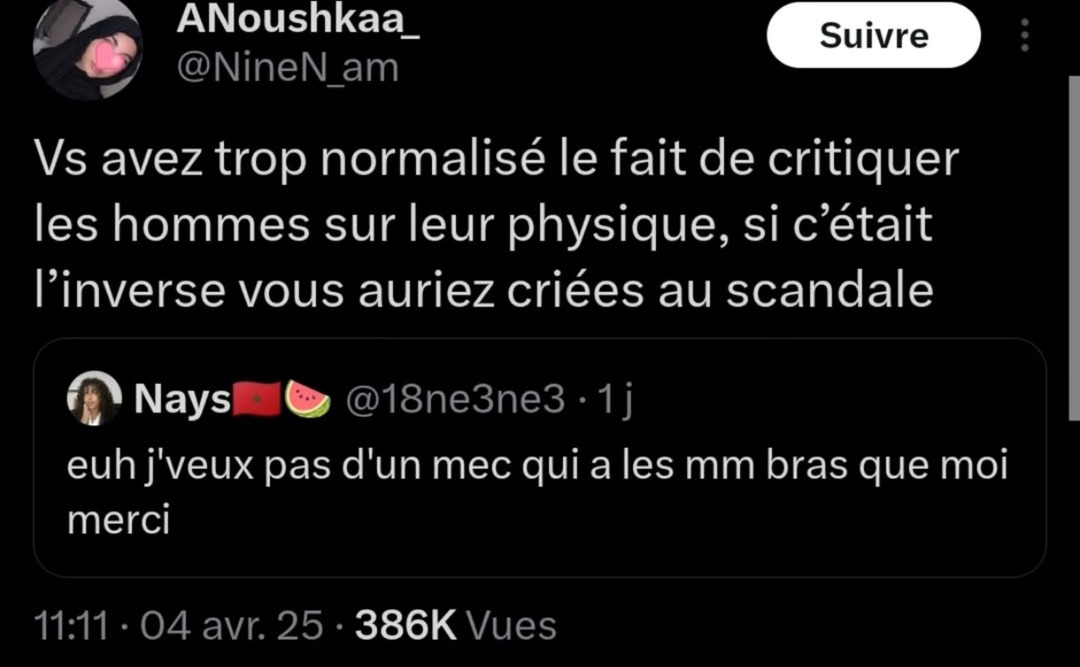 Critiquer les hommes c’est devenu un sport national - meme