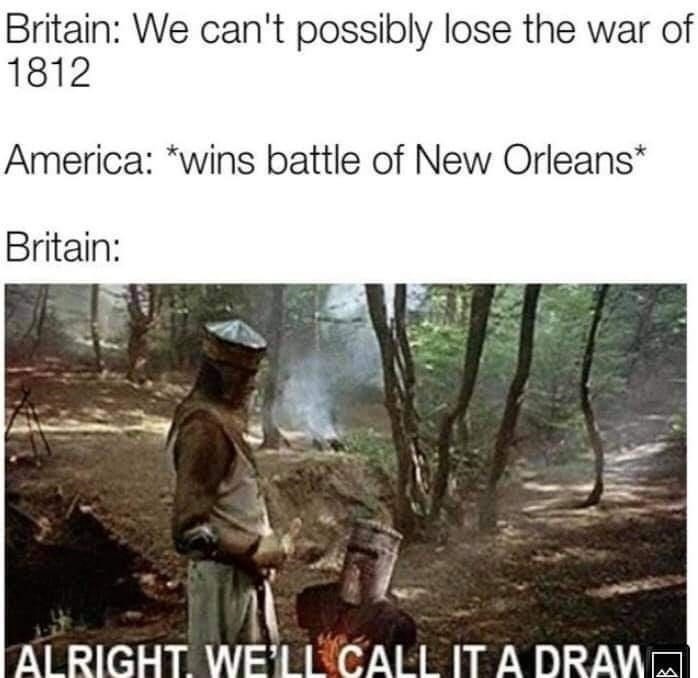 War of 1812 - meme