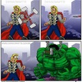 Hulk got hammered