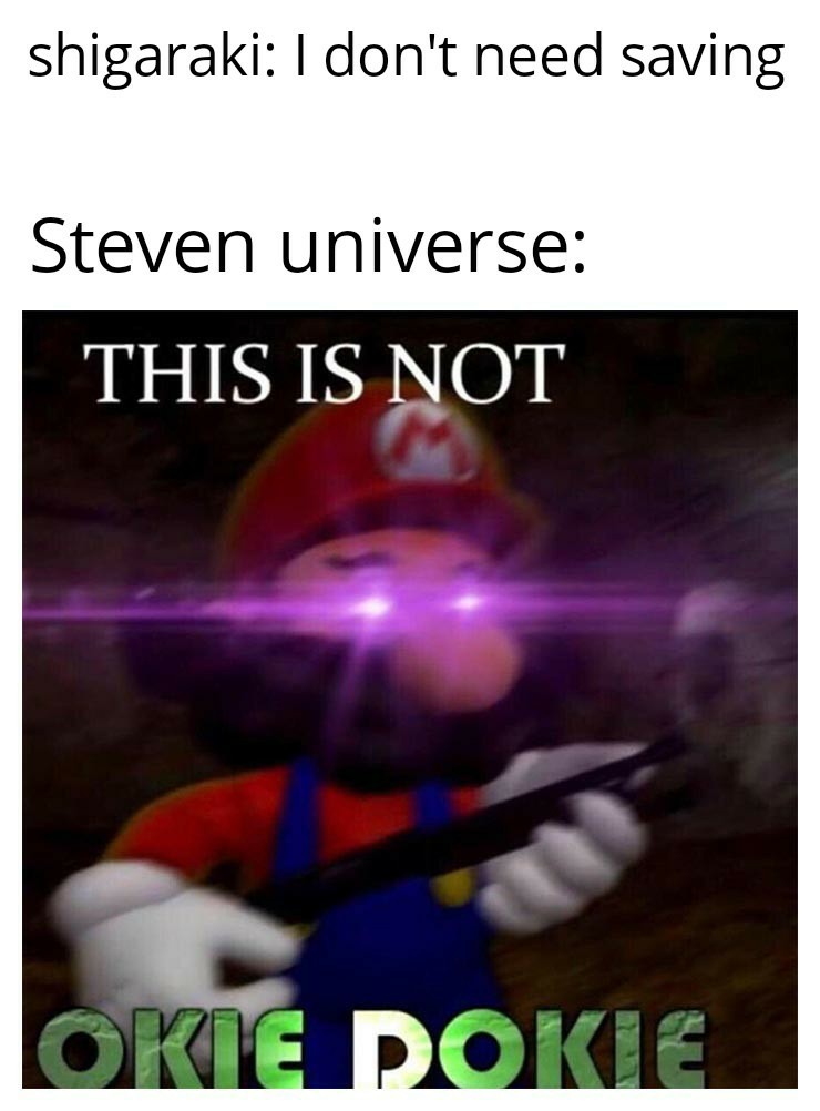 shigaraki vs Steven universe - meme
