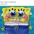 Goth gf meme