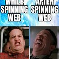 Spins a web any size!