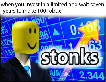 Roblox robux meme man Memes - Imgflip