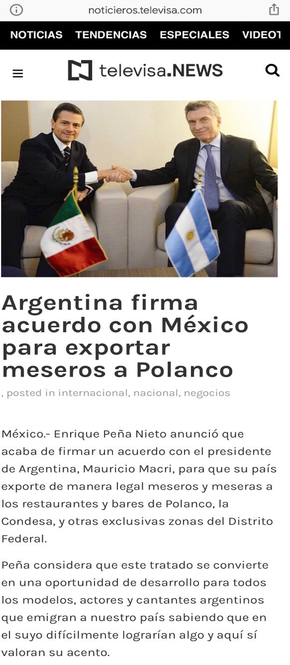 México y Argentina - meme