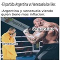 Argentina le gana