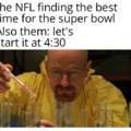 Super Bowl: Let's start at 4:30