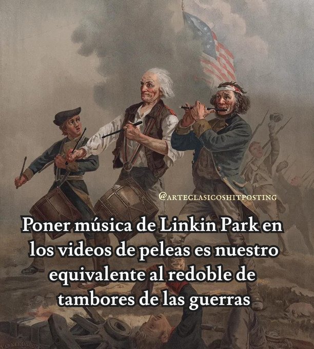 Pongan linkin park de fondo al meme