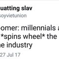 Darn millennials