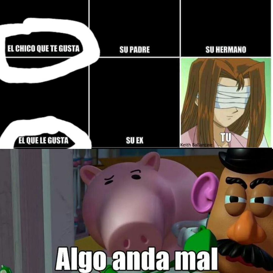 Algo anda Mal - meme