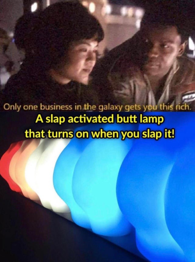 Slap lamp - meme