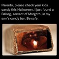 Not my candy bar