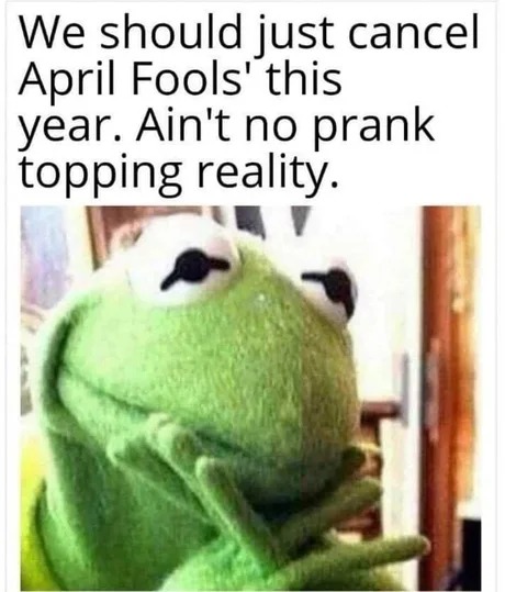 April Fools 2024 meme