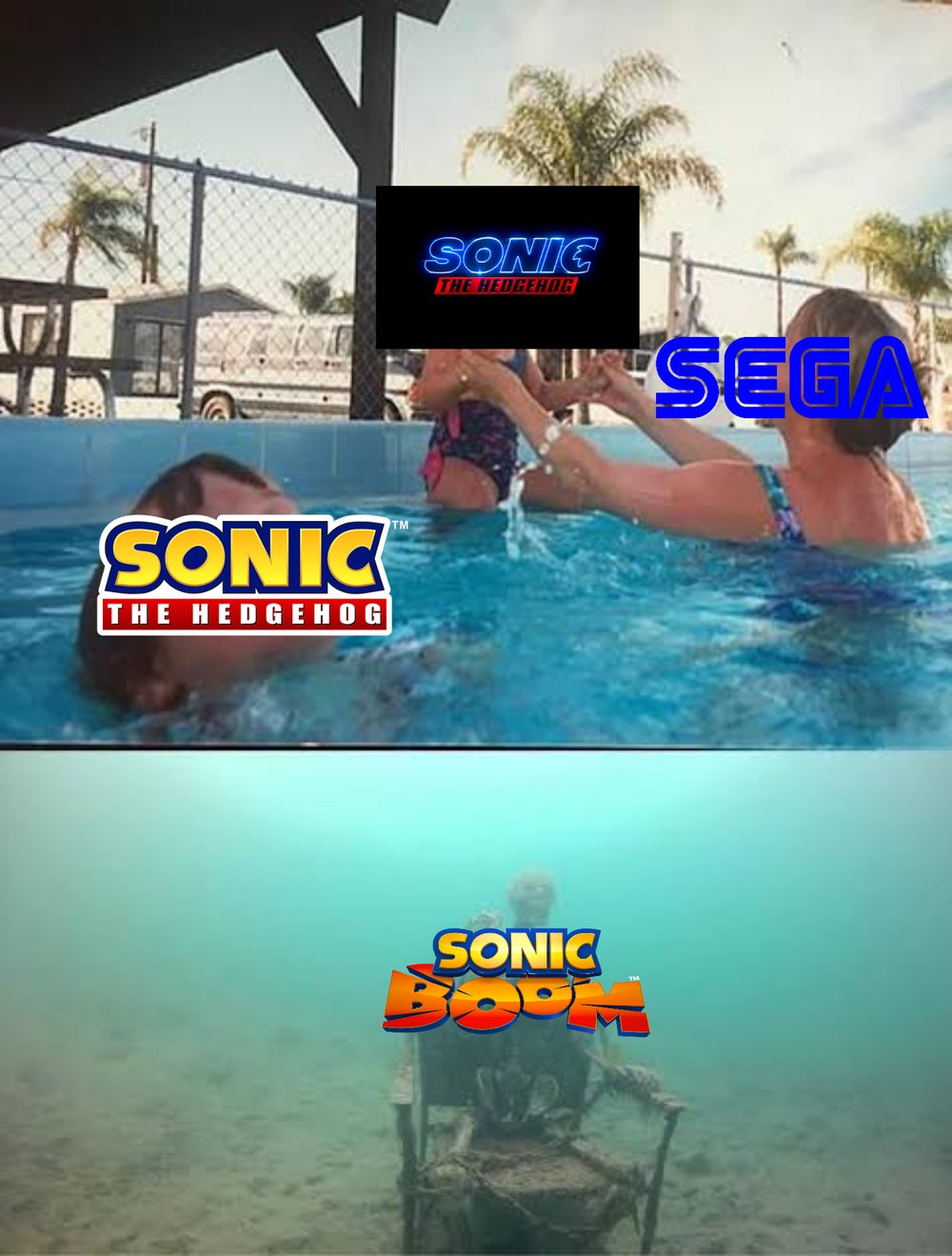 F por Sonic boom - meme