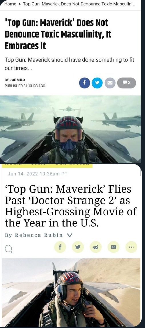 Top Gun Maverick is a success meme