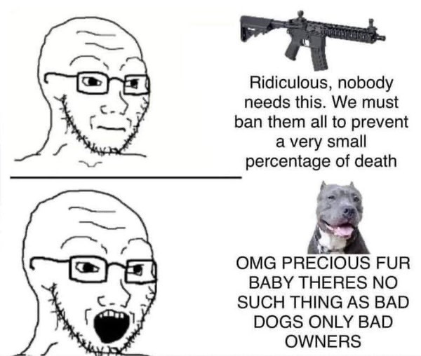 Guns are better - meme