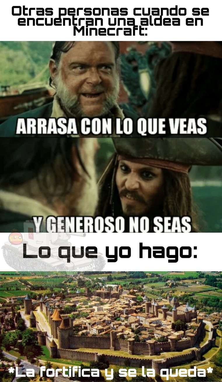 Soy el único que las fortifica y se crea su propia nación? - meme