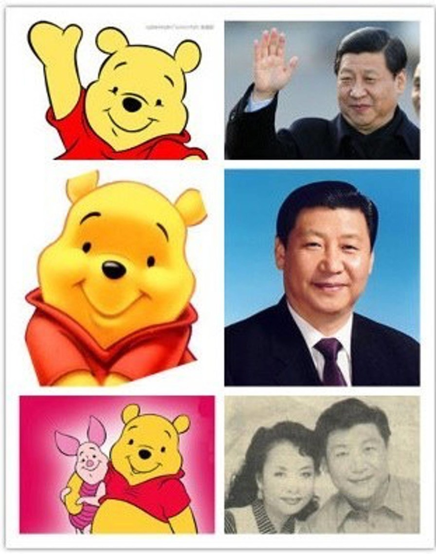 Uy qué sensibles, censuran a Winnie Pooh solo porque se parece a su dictador - meme