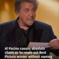 Al Pacino at the Oscars 2024