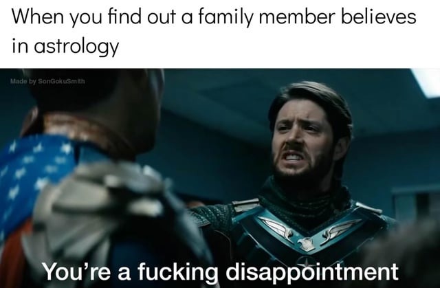Astrology believer meme