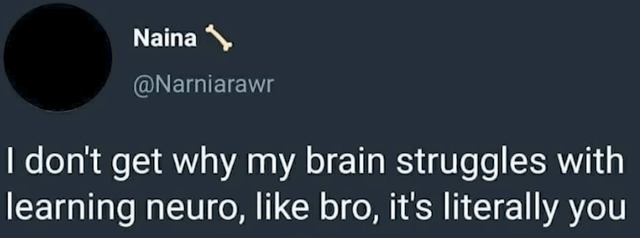 Brain please - meme