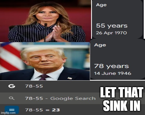 I know we largely support Trump, but when u think about this, it's kinda messed up - meme