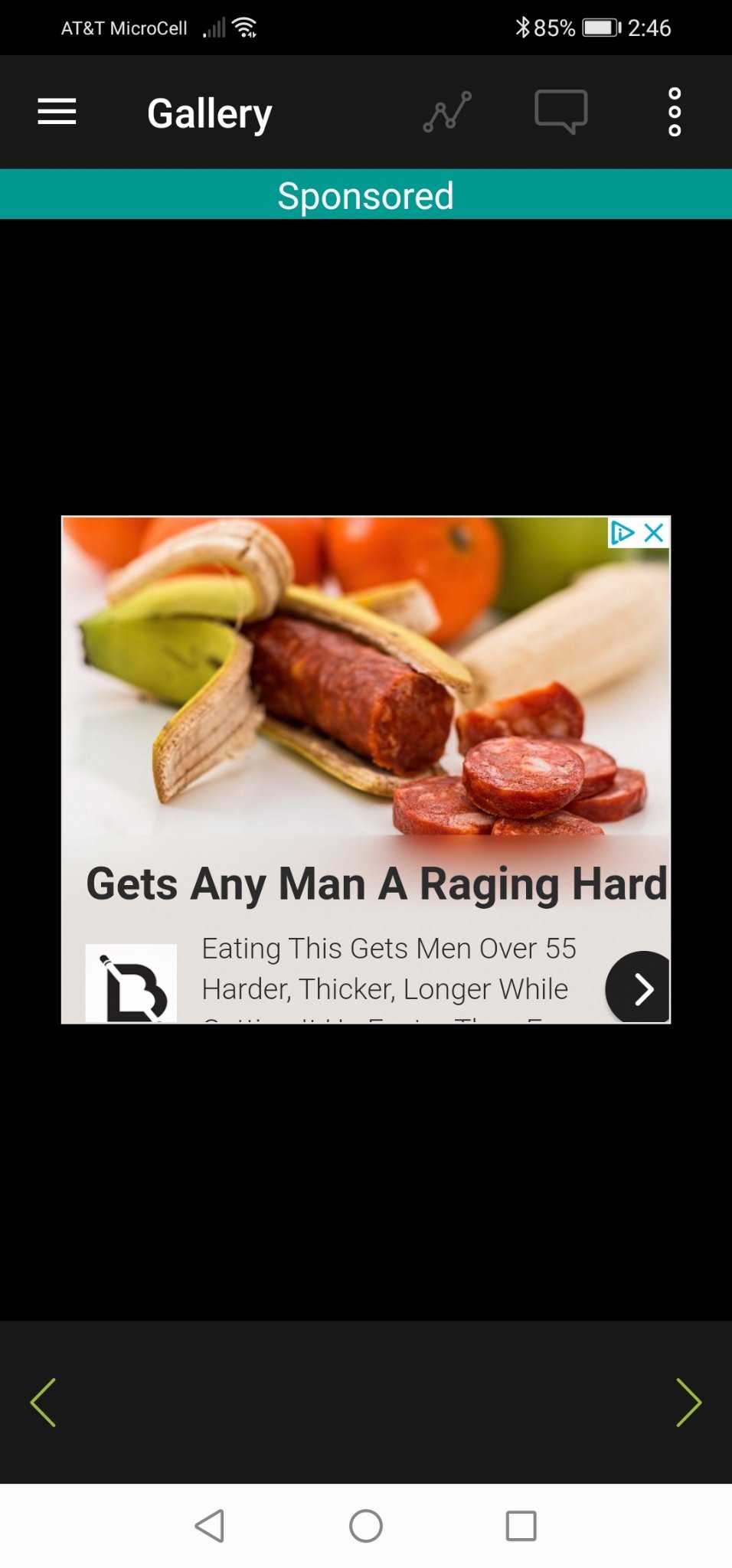 Ad presented to me on memedroid