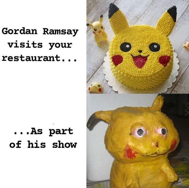 Congrats! Gordon Ramsay is visiting your restaurant! - meme