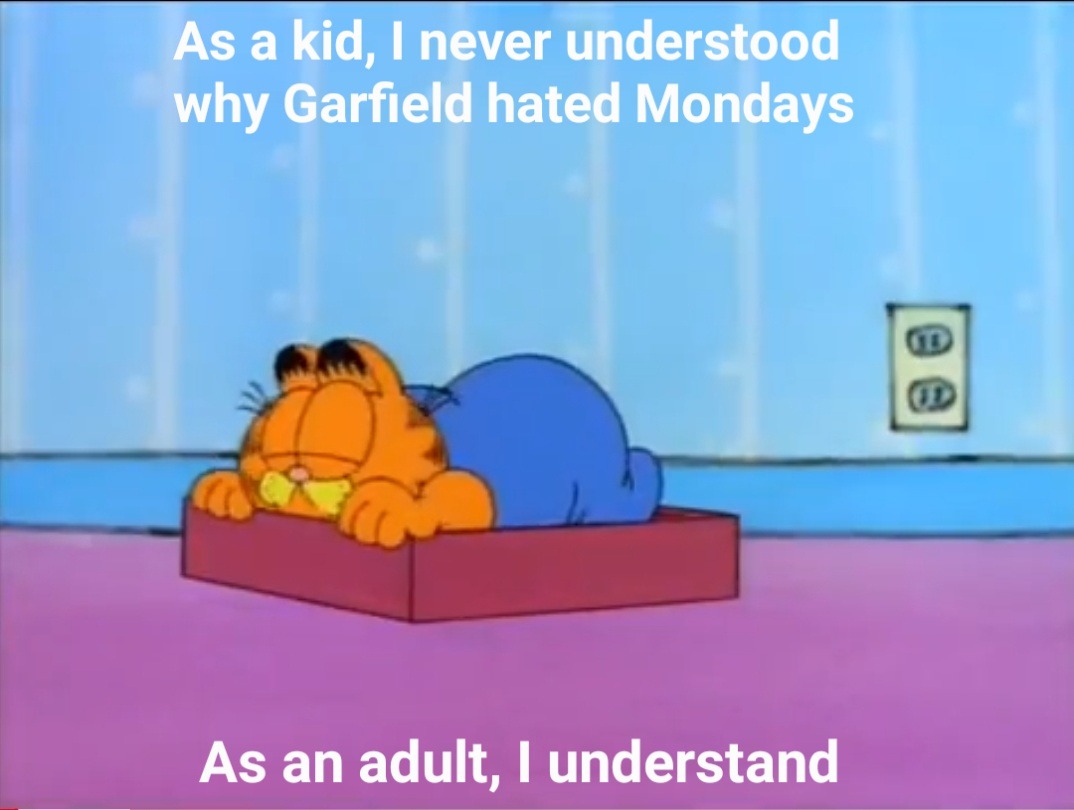 I hate Mondays - meme