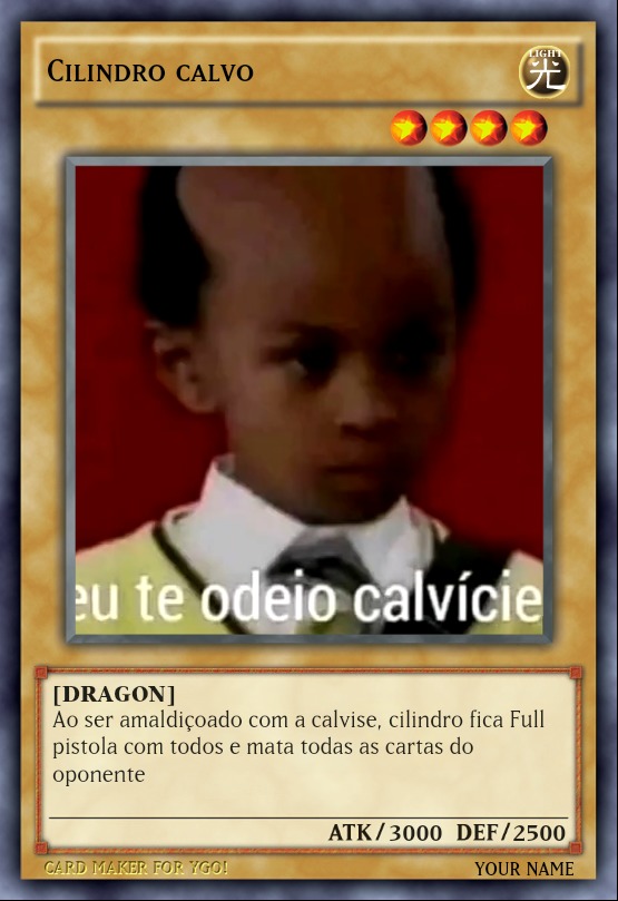 Carta mais forte - meme