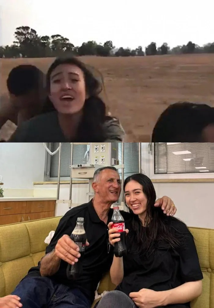 After eight months, Israel freed four hostages - meme