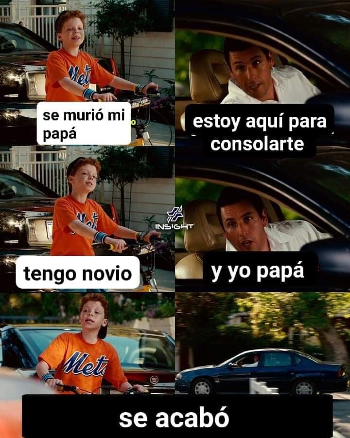 Se acabó - meme