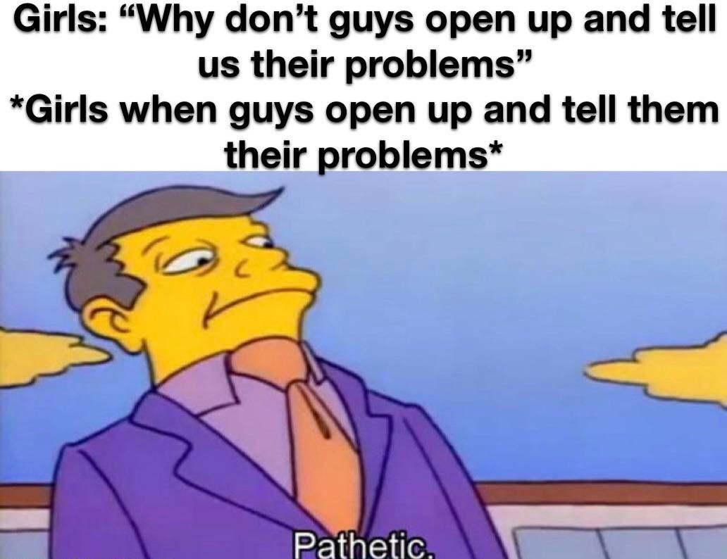 Tell a bro instead - meme
