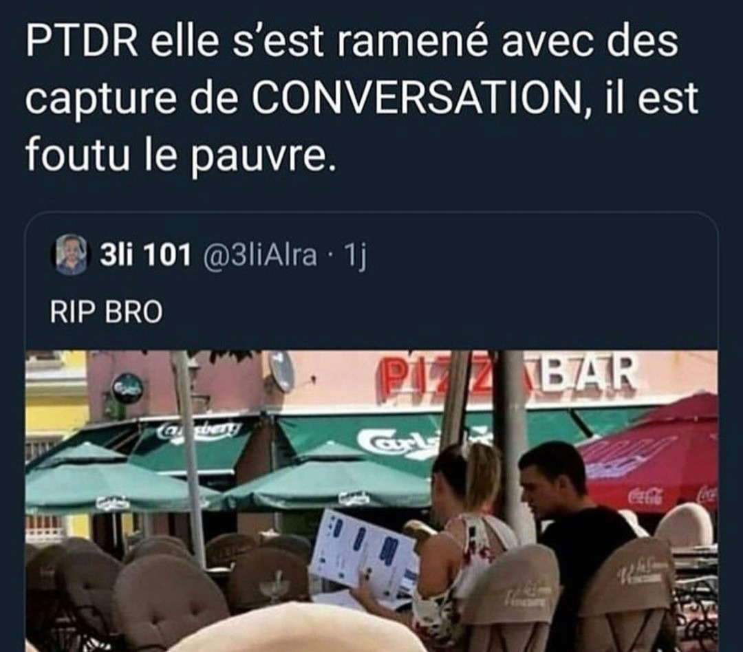 Il a sous-estimé la puissance des screens... rip fréro - meme