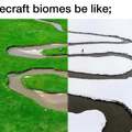 Minecraft biomes be like