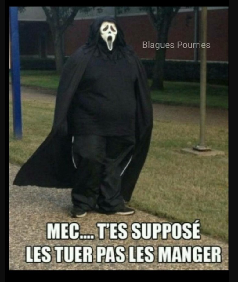 Mec t’es supposé les tuer pas les mange - meme