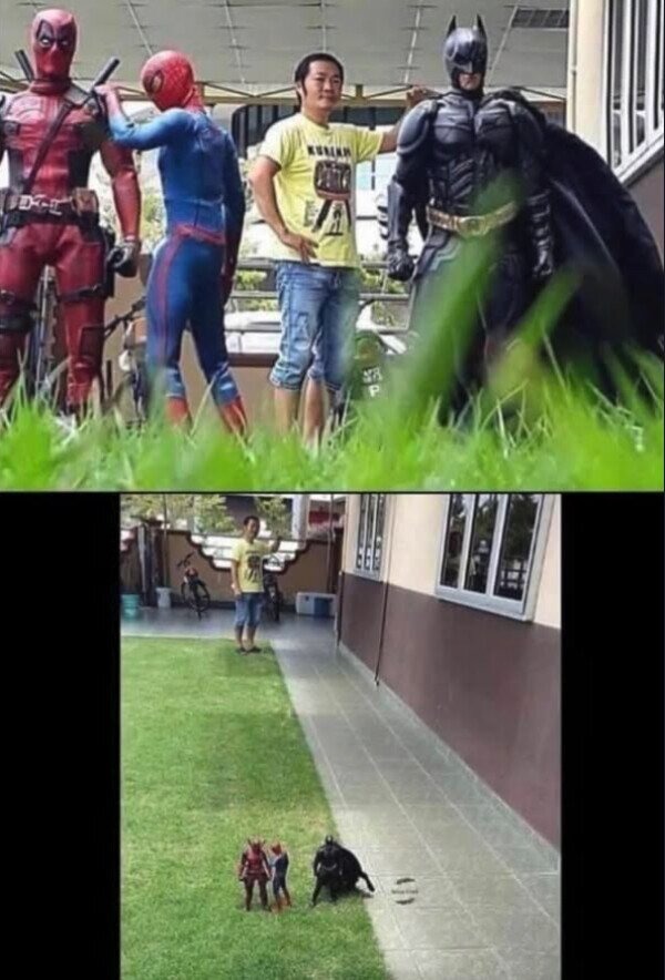 Foto con los panitas - meme