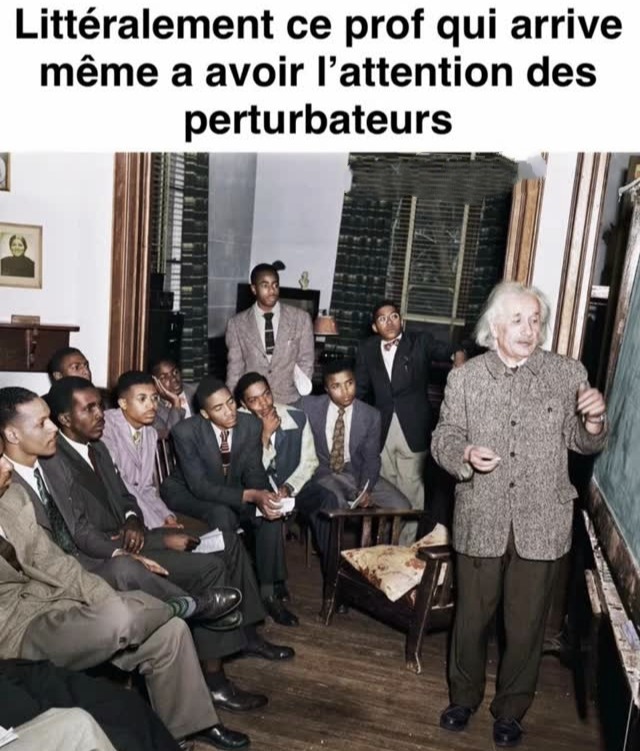 Ce prof qui brain même les pires gremlins de la classe - meme