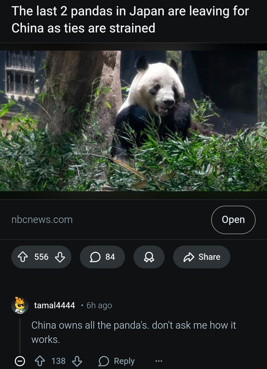last pandas move - meme