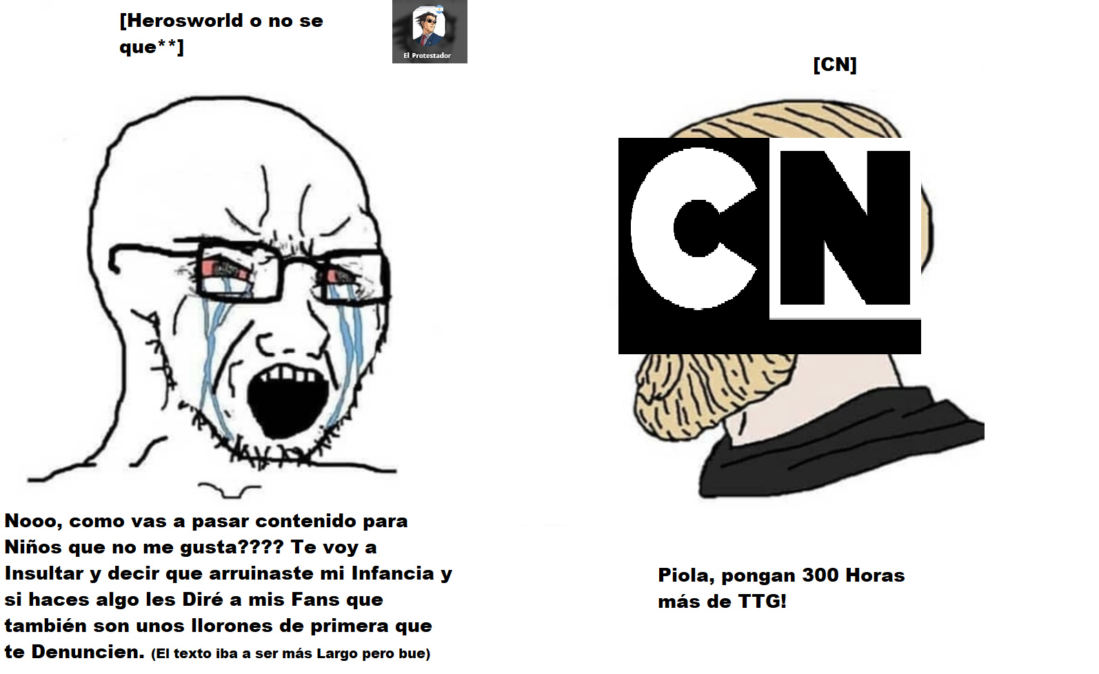 Top memes de virgin vs chad en español :) Memedroid
