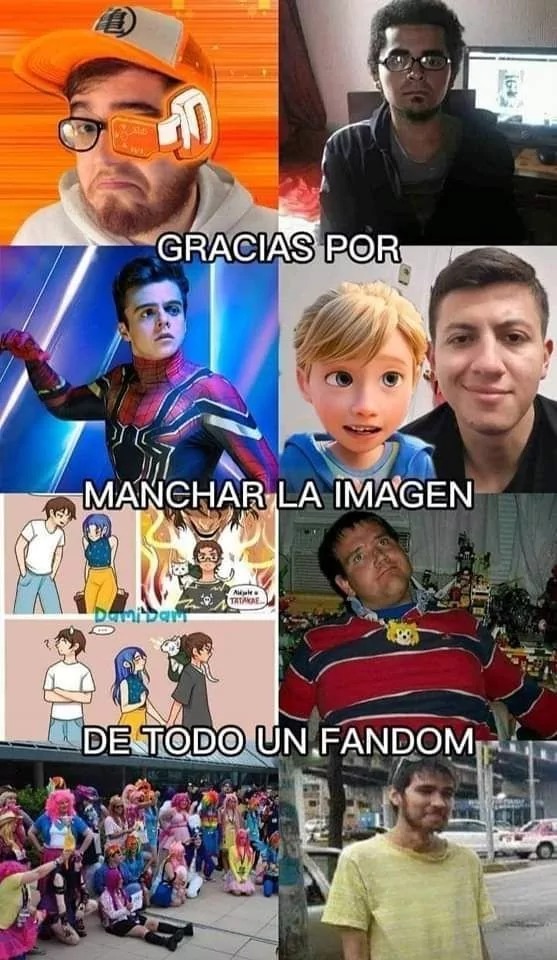 Alguien me explica el contexto de cada uno? Solo me se el de doom, oveja y chris chan - meme