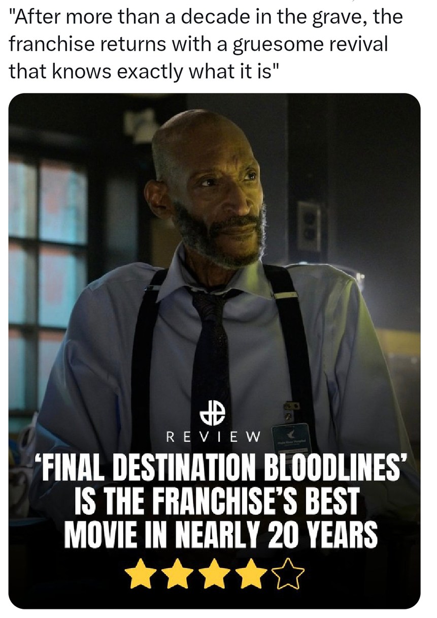 Final Destination Bloodlines is back and bloodier than your childhood fears - meme