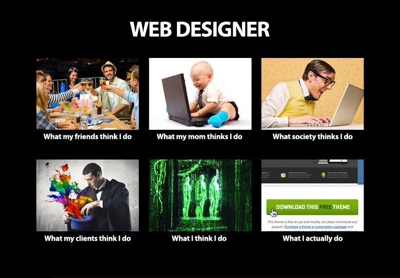 Website Designer Meme