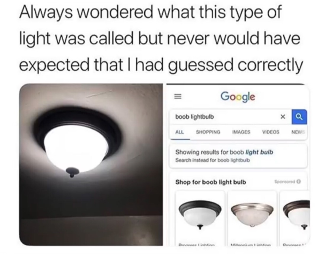 Boop light bulb - meme